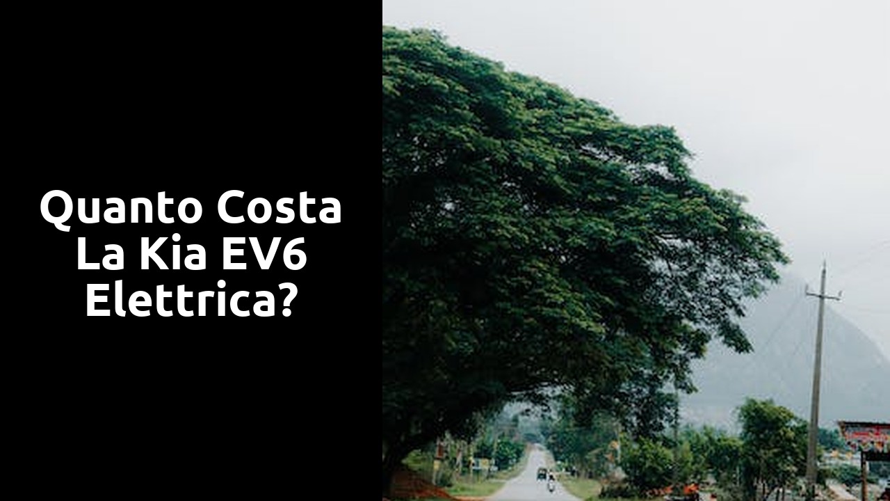 Quanto costa la Kia EV6 elettrica?